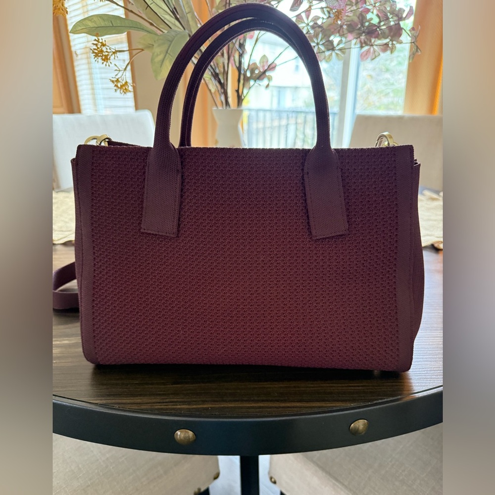 Rothy's Deep Burgundy Satchel